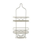 Wholesale - 3 TIER SATIN NICKEL SHOWER CADDY, UPC: 840005232378